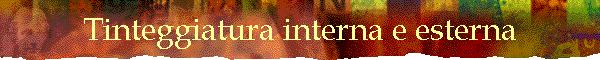Tinteggiatura interna e esterna