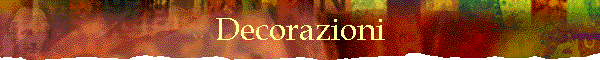 Decorazioni